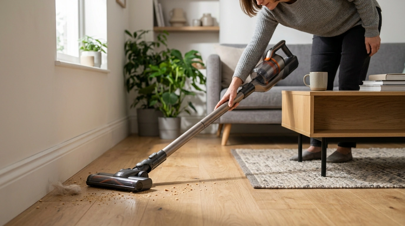 160W Cordless Stick Vacuum for Fast Daily Cleanups