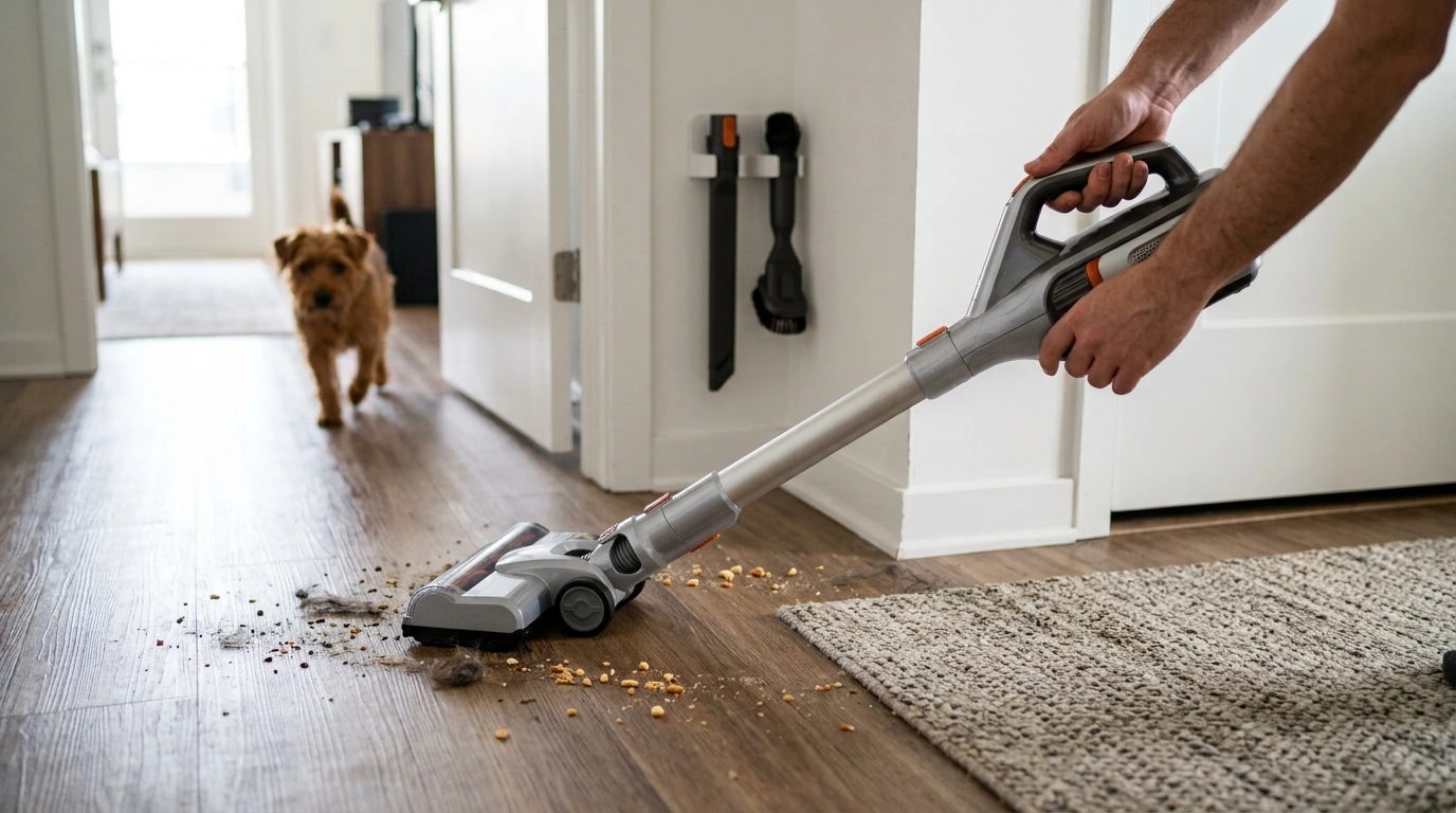 600W Cordless Vacuum for Floors, Cars, and Pet Hair