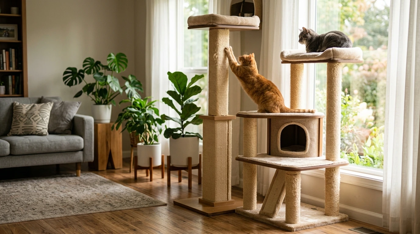 Best Multi-Level Cat Tree: Posts, Caves & Perches