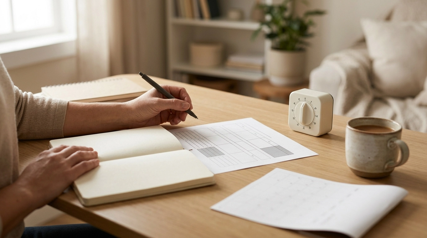 Monthly Reset Routine: Use a Self-Reflection Tracker