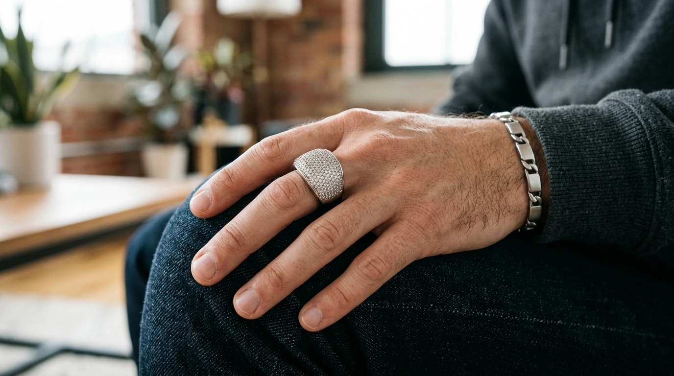 Iced Out Hip Hop Bling Ring Guide: Fit, Style & Care