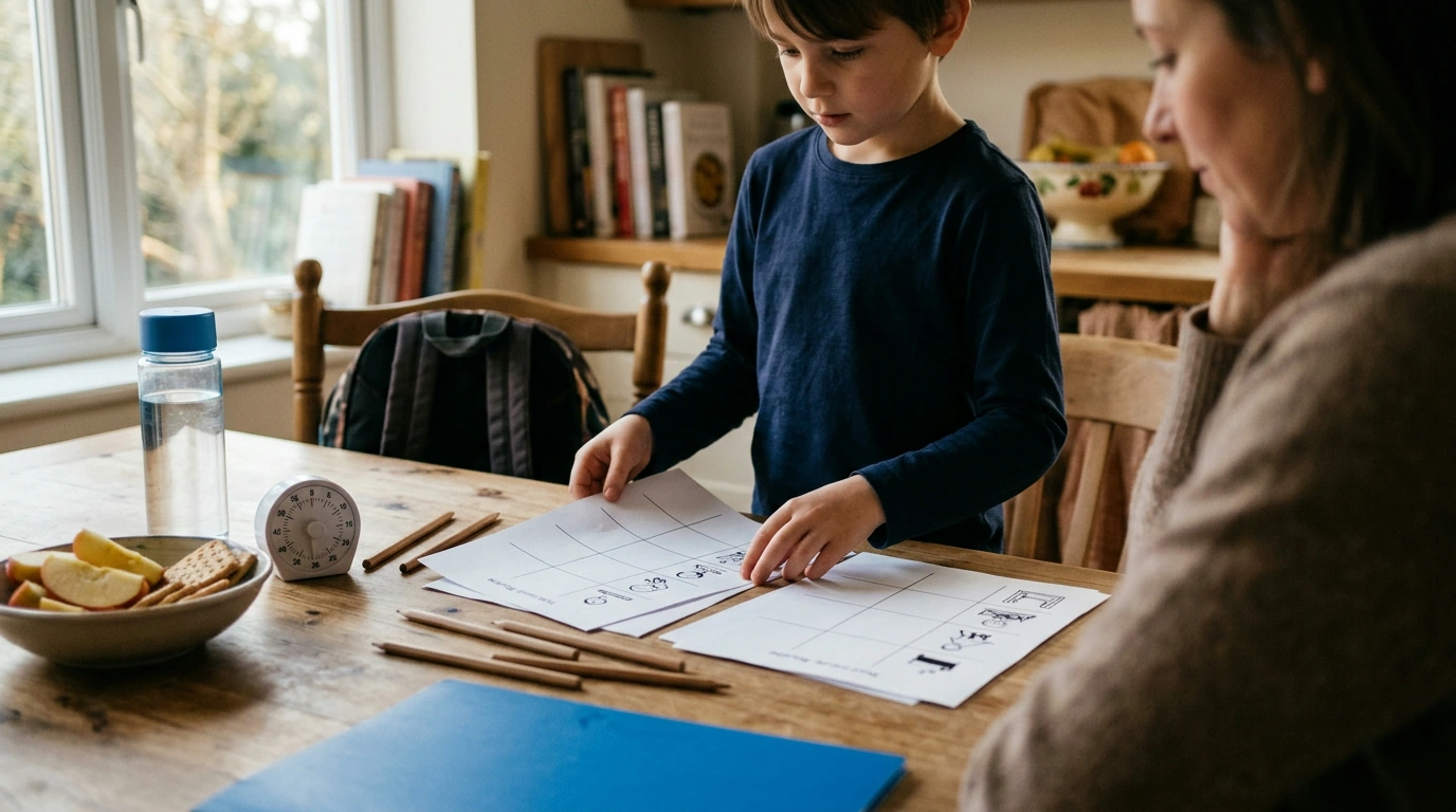Printable Homework Routine Toolkit for Busy Parents