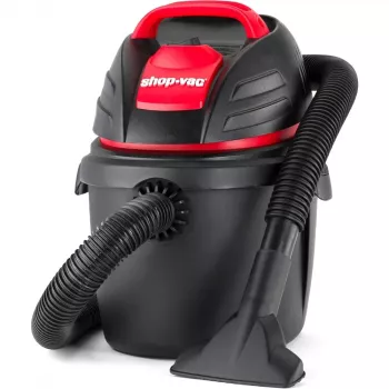 Wall-Mounted 2.5 Gallon Wet/Dry Vacuum (2.5 HP)