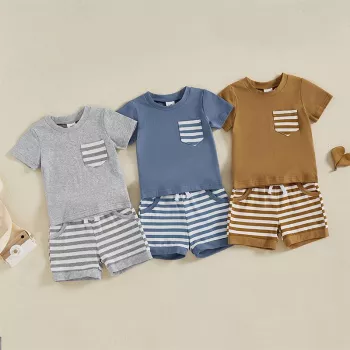 Baby Boy Summer Outfit Set: Cool, Comfy Warm-Day Picks